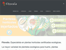 Tablet Screenshot of fitoralia.com
